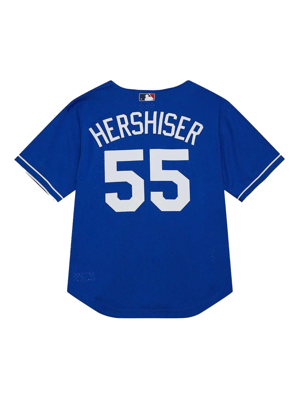 Mitchell & Ness MLB Dodgers 2000 Orel Hershiser overhemd - Blauw