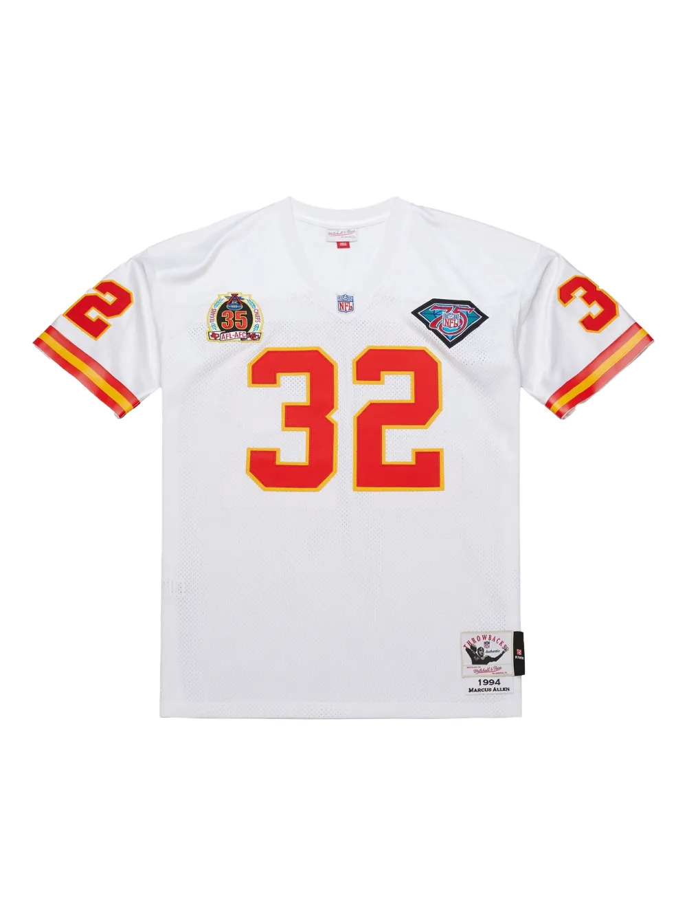 Mitchell & Ness x NFL T-shirt Kansas City Chiefs 1994 Marcus Allen - Bianco