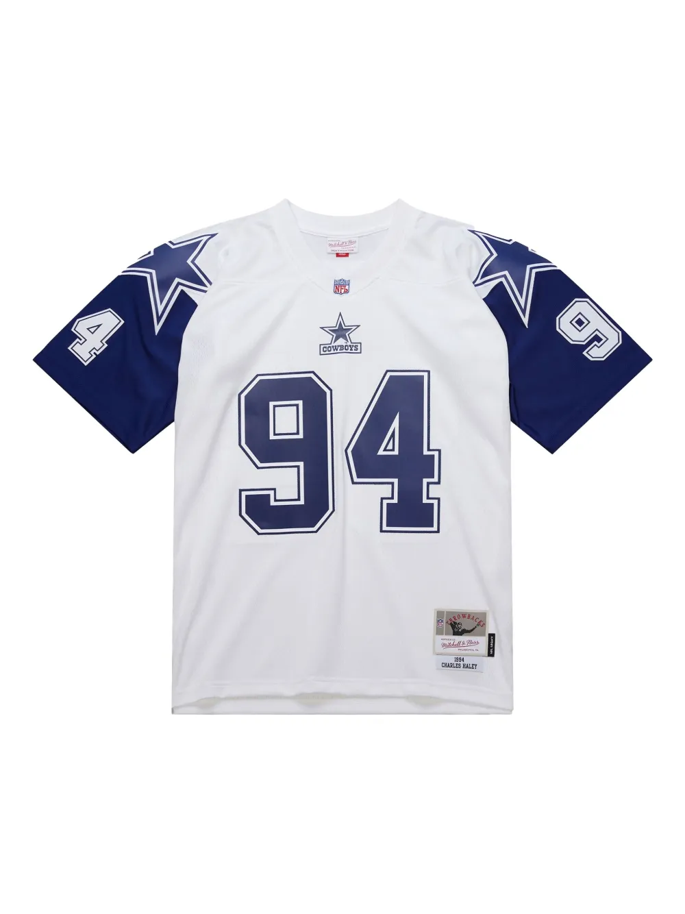 Mitchell & Ness x NFL Dallas Cowboys 1994 Charles Haley T-Shirt - Weiß