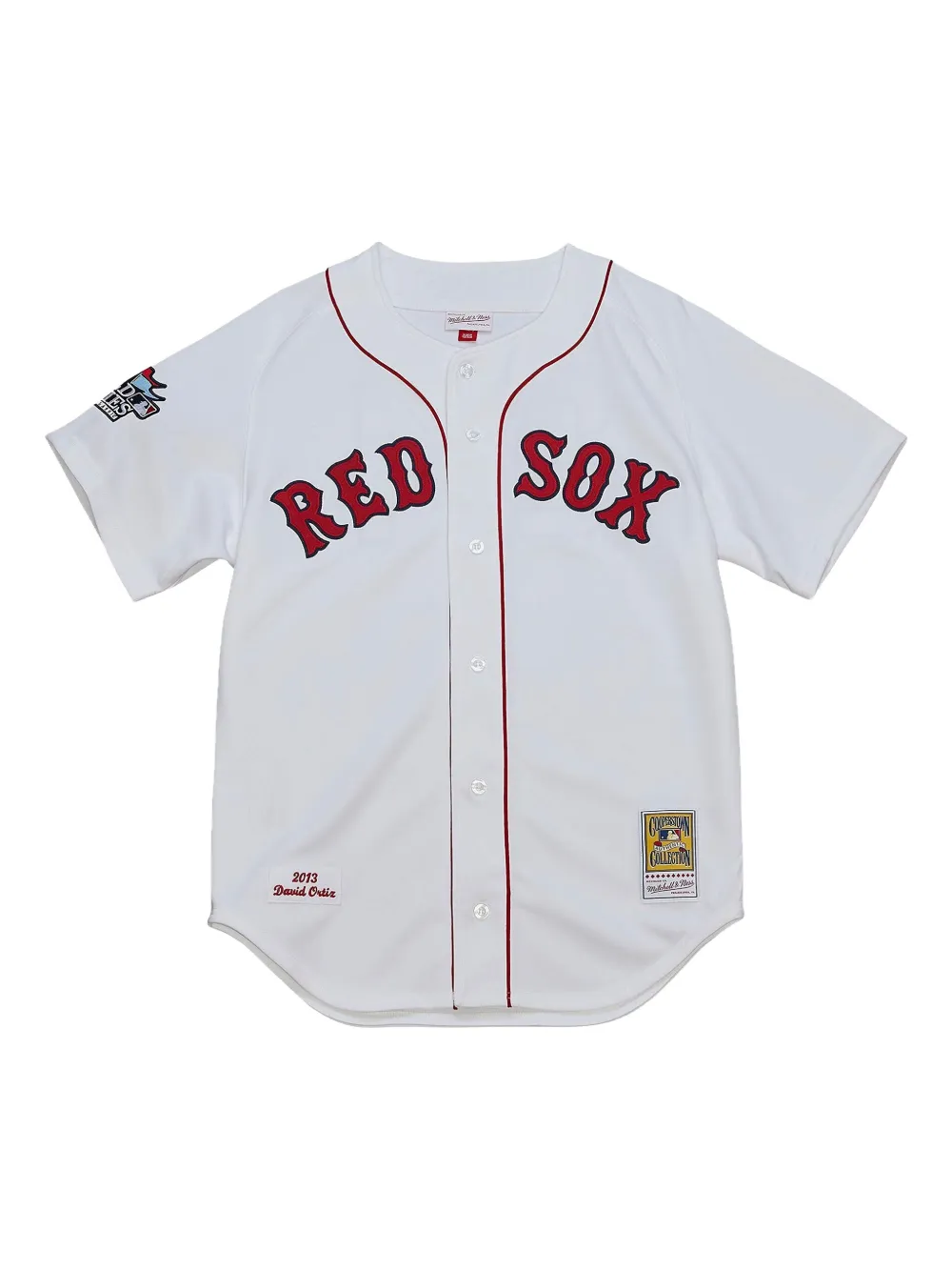 Mitchell & Ness camisa MLB Red Sox 2013 David Ortiz | blanco | Image 1