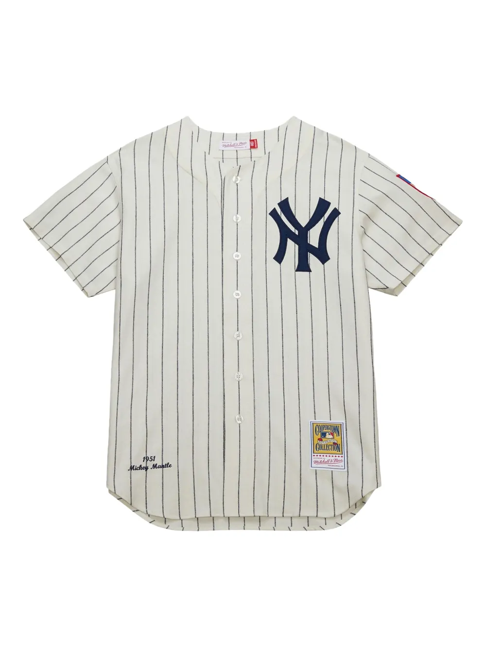 Mitchell & Ness Mickey Mantle New York Yankees 1951 | Neutrals | Image 1