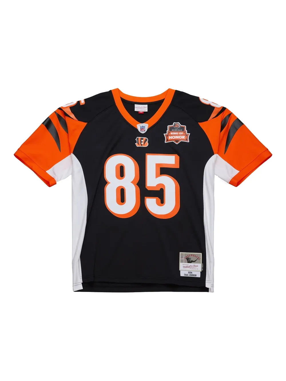 Mitchell & Ness x NFL T-shirt Cincinnati Bengals 2004 Chad Johnson - Nero