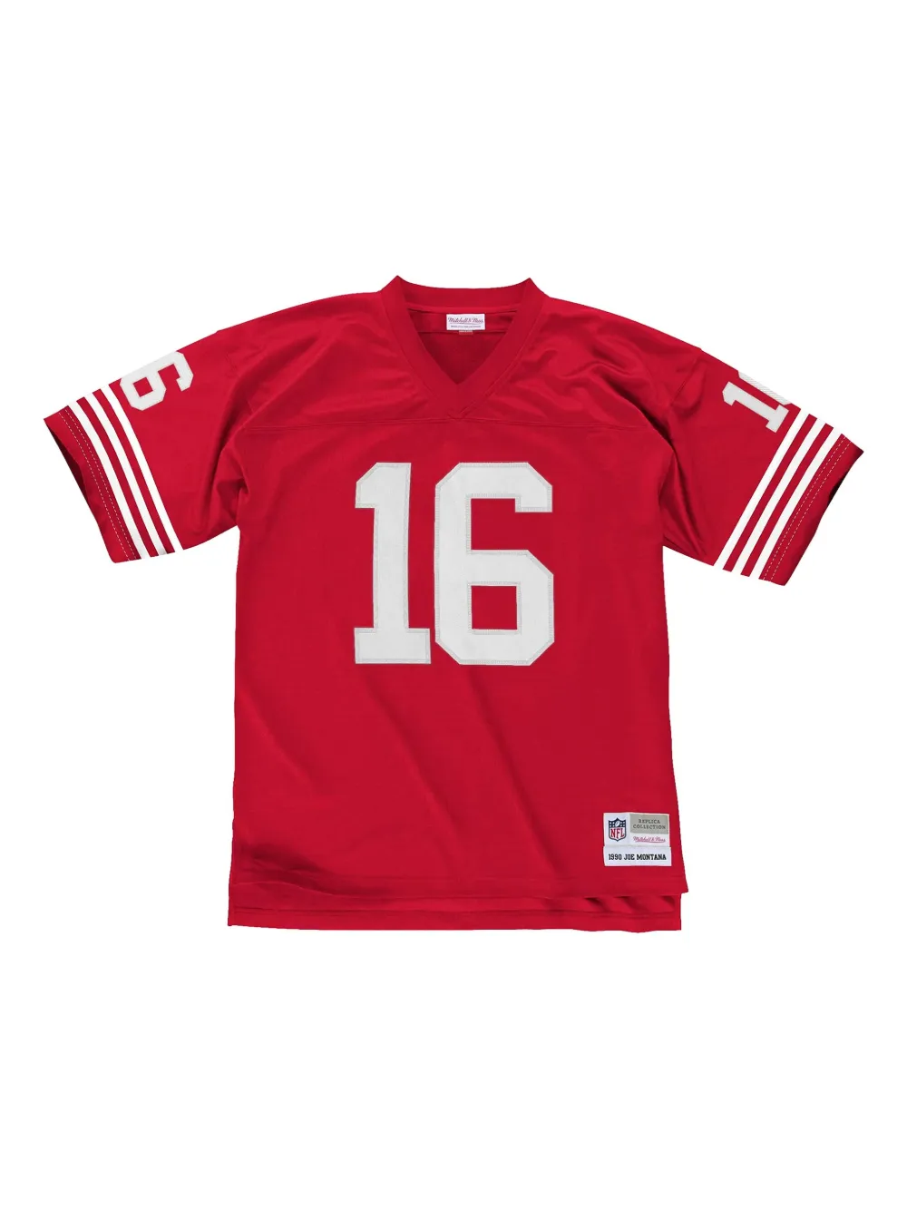 Mitchell & Ness NFL San Francisco 49ers 90 Joe Montana T-Shirt - Rot