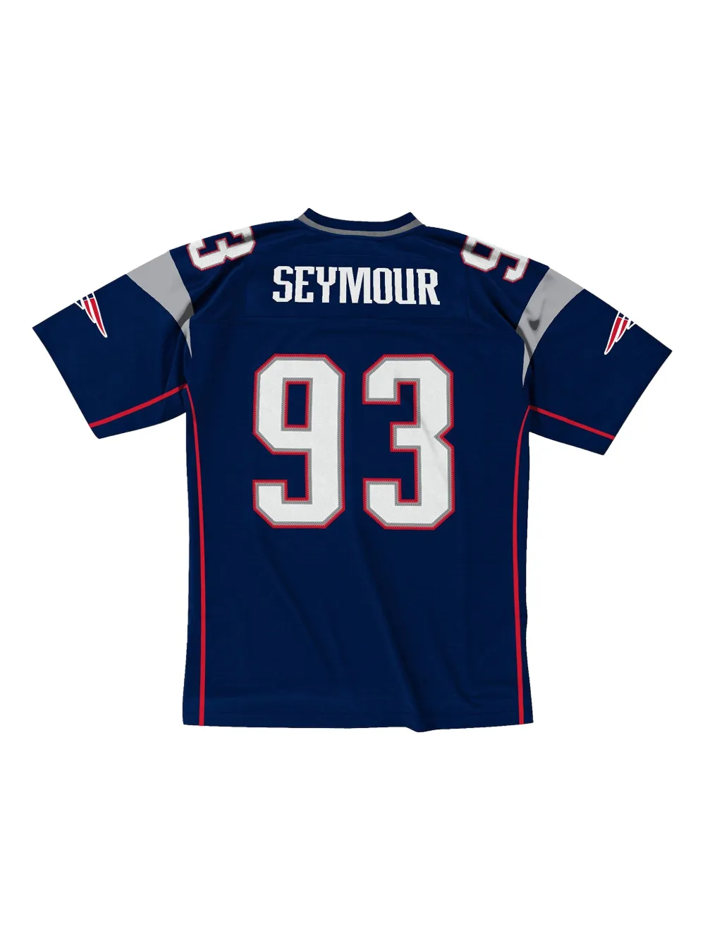 Mitchell & Ness NFL Patriots 2003 Richard Seymour T-shirt - Blauw
