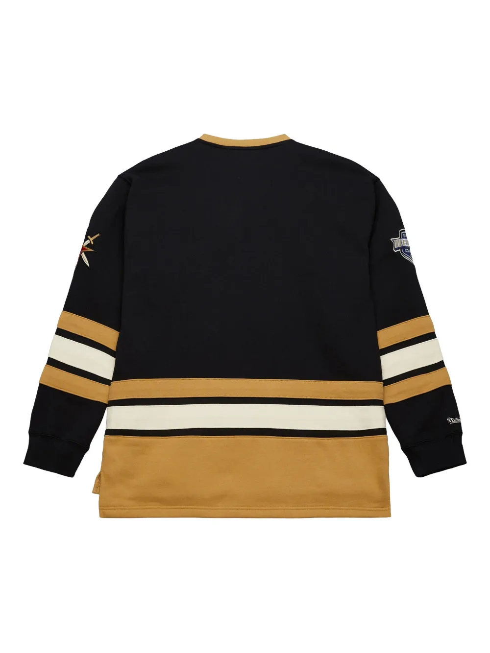 Mitchell & Ness Vegas Golden Knights Heritage pullover met veters - Zwart