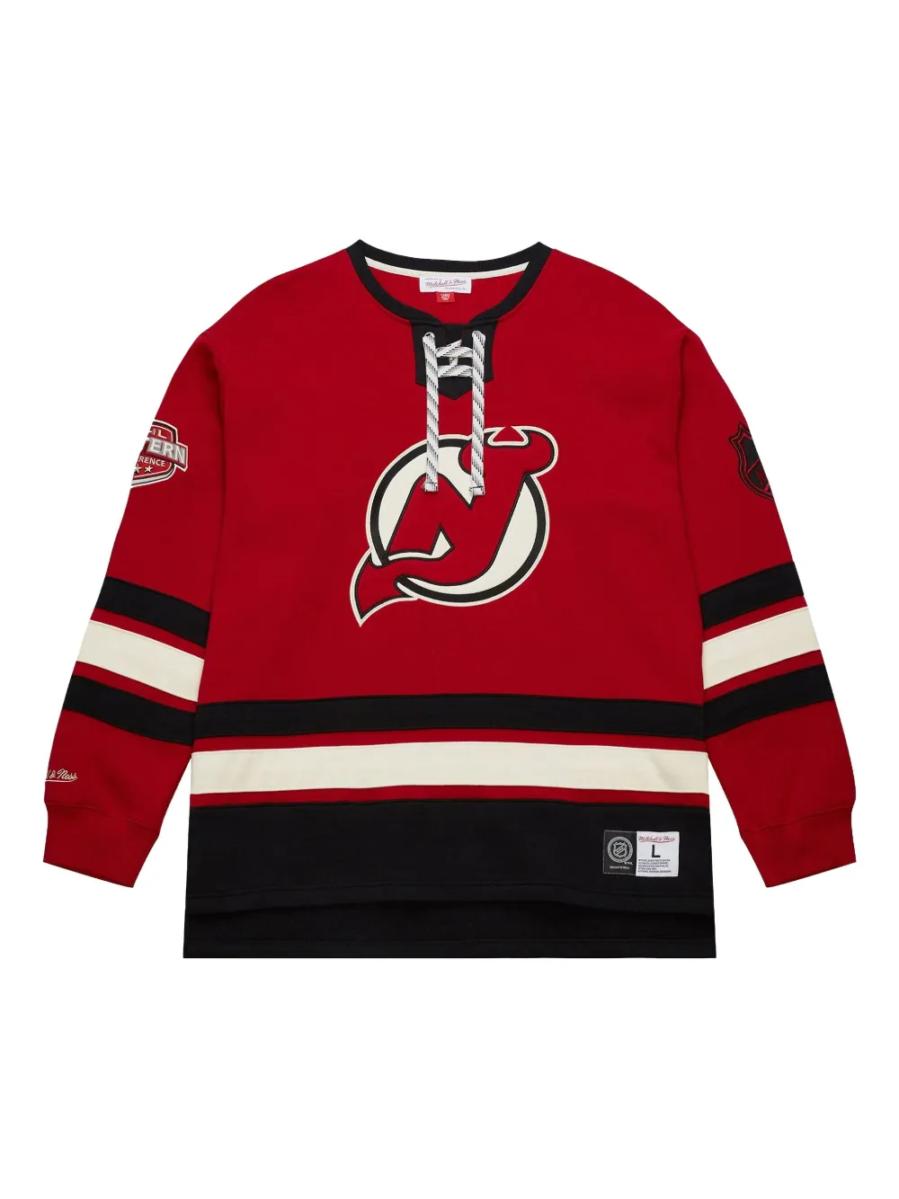 Mitchell & Ness New Jersey Devils Heritage Pullover | Rot | Image 1