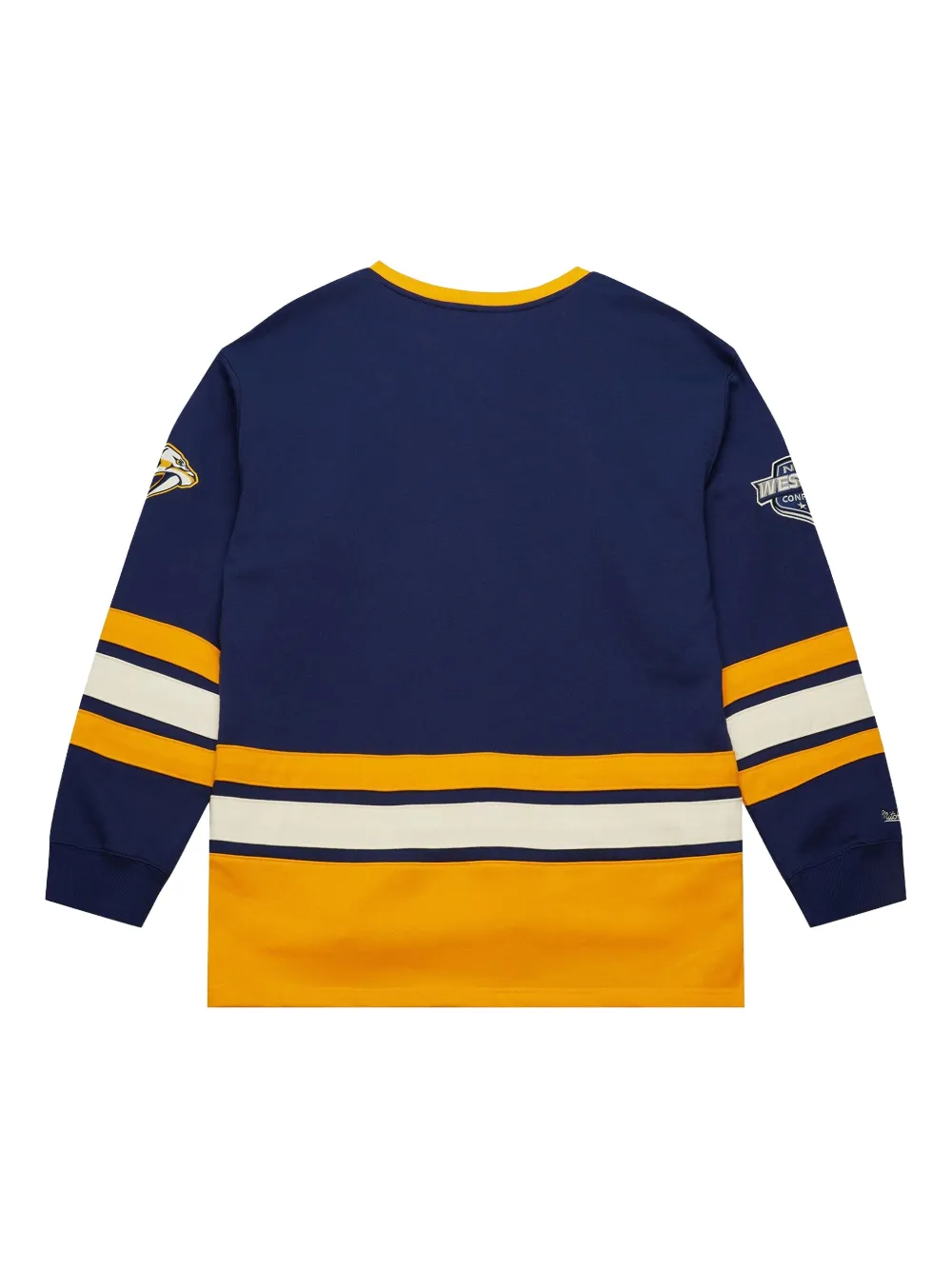 Mitchell & Ness Nashville Predators Heritage Lace-Up pullover | Sweatshirts | Image 2