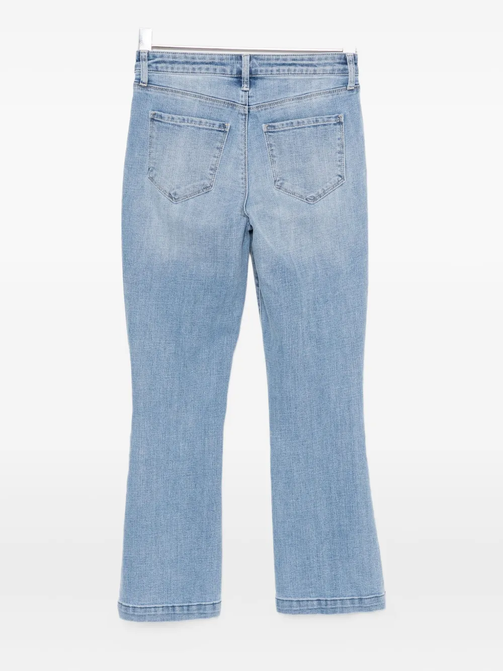 L'agence Ali Flared Trousers In Blue
