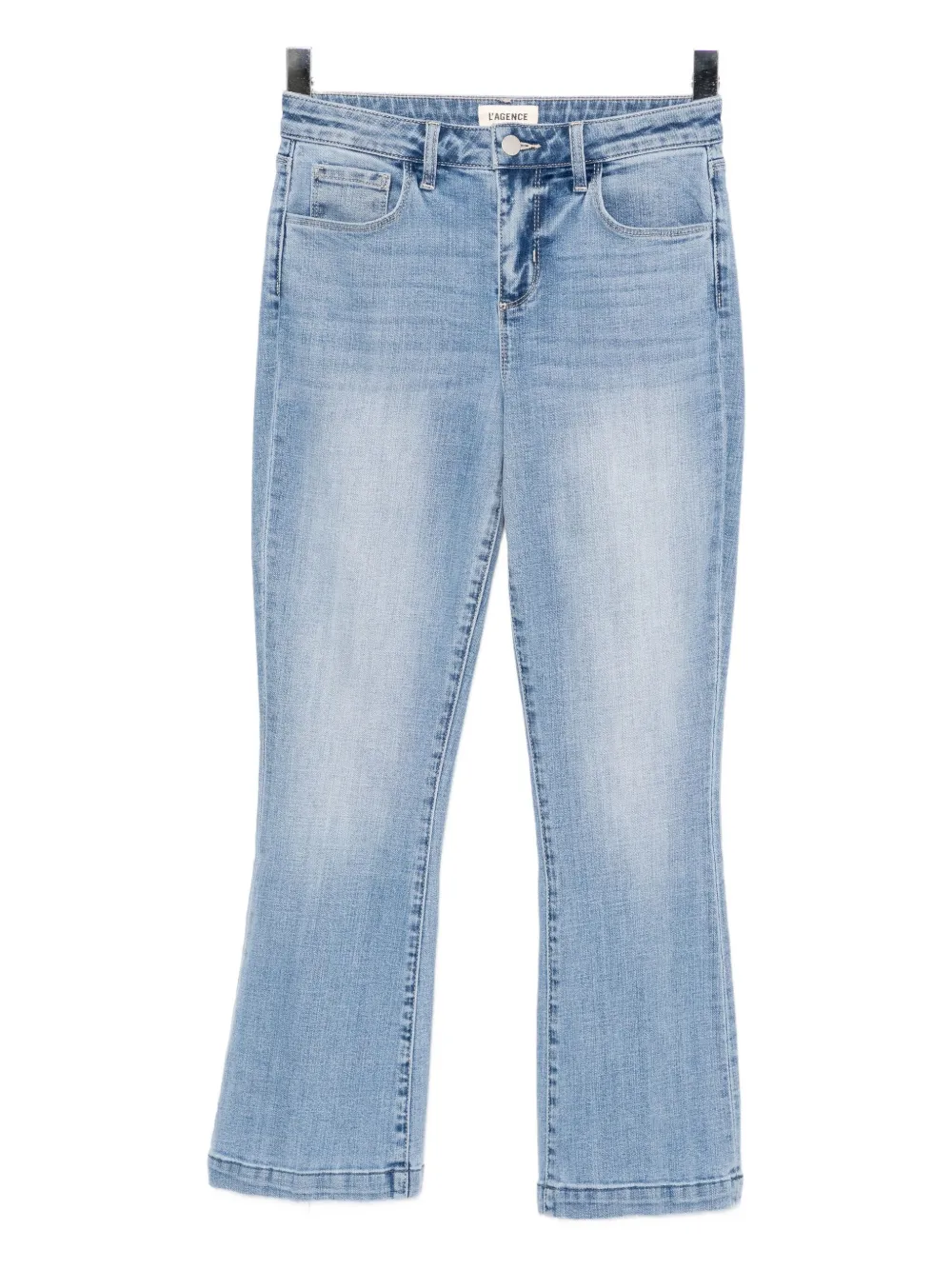 L'agence Ali Flared Trousers In Blue