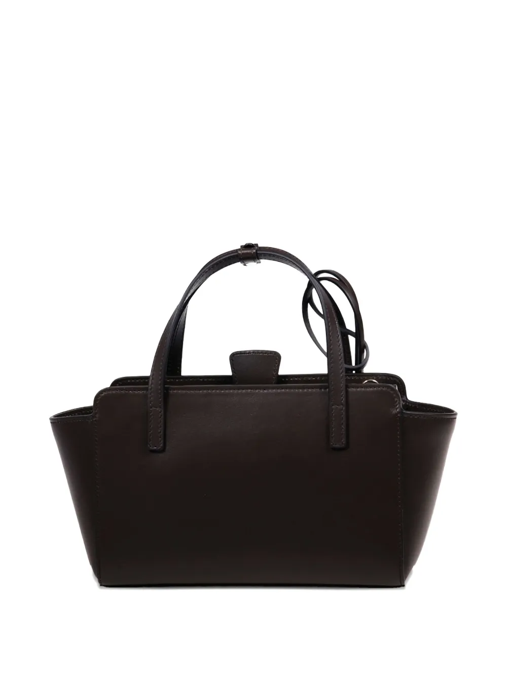 HIDESINS Kleine Flap shopper - Bruin