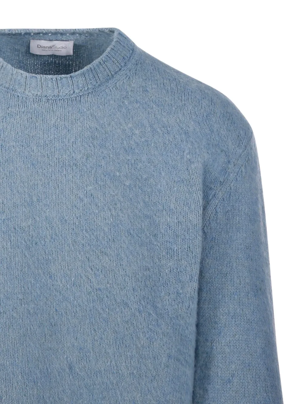 Diana Studio Crew-neck Sweater In Blue