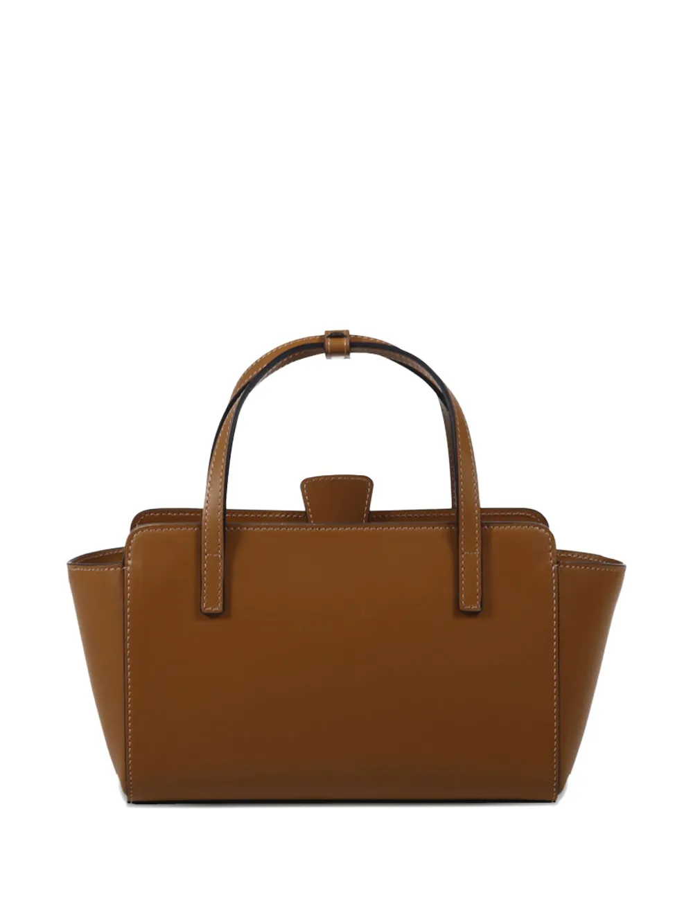 HIDESINS small Flap tote bag - Bruin