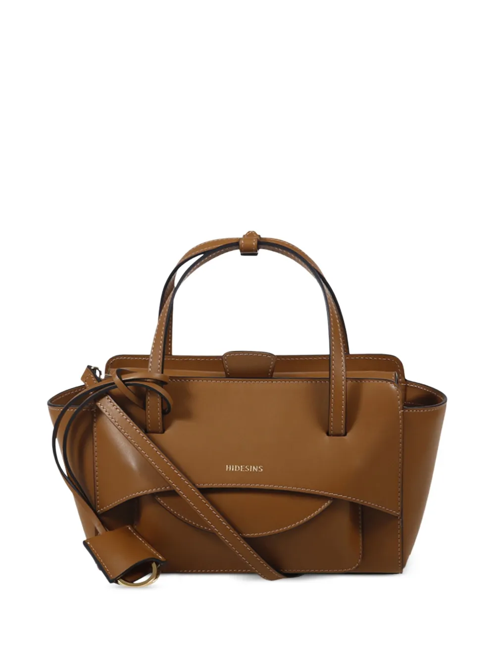 HIDESINS small Flap tote bag | Brown | Image 1