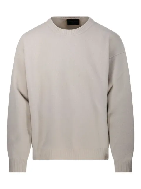 Roberto Collina suéter con cuello redondo