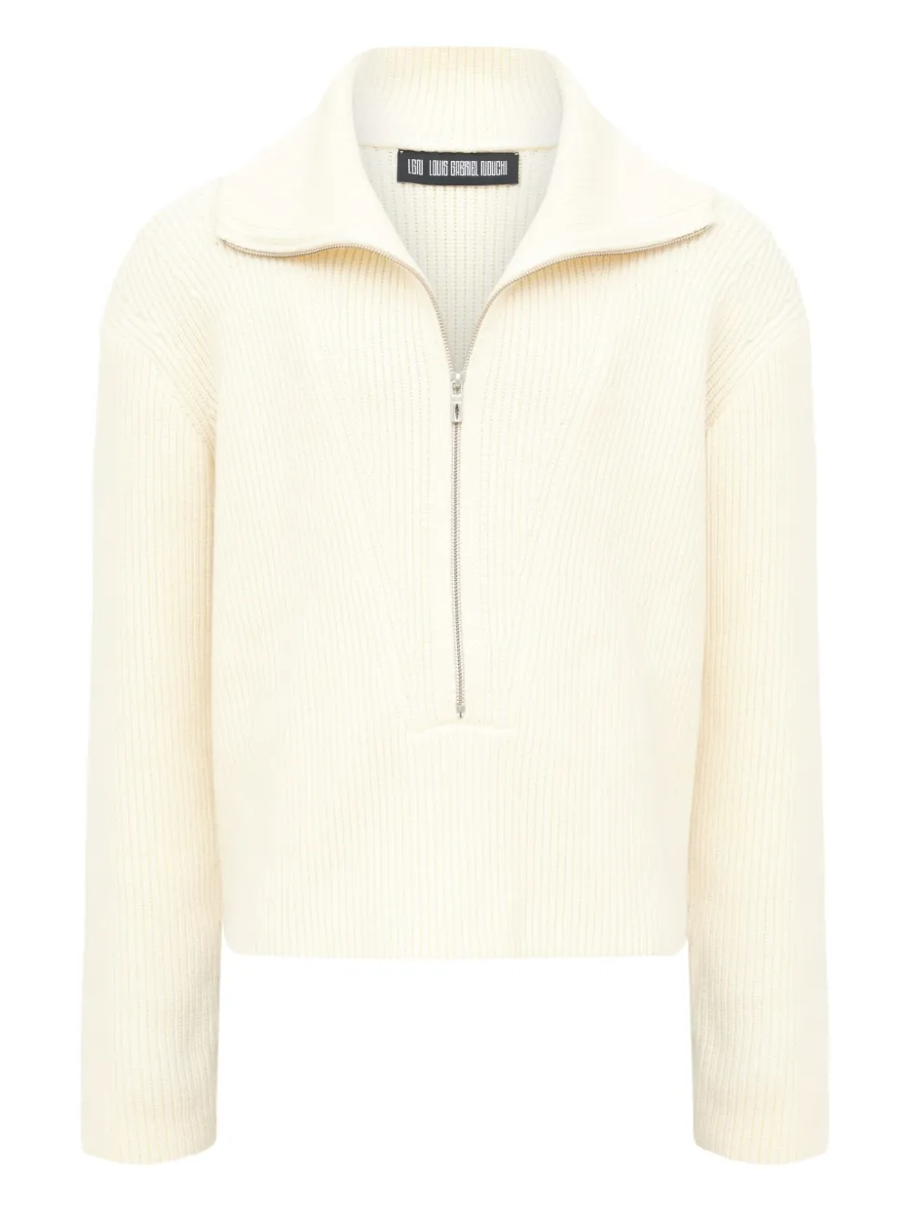 LGN  LOUIS GABRIEL NOUCHI  Pullover mit Reißverschluss | Nude | Image 1