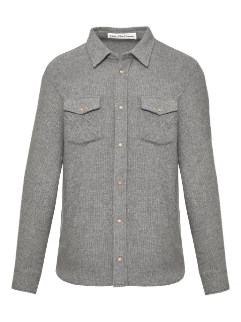 GOD'S TRUE CASHMERE cashmere chest-pockets shirt