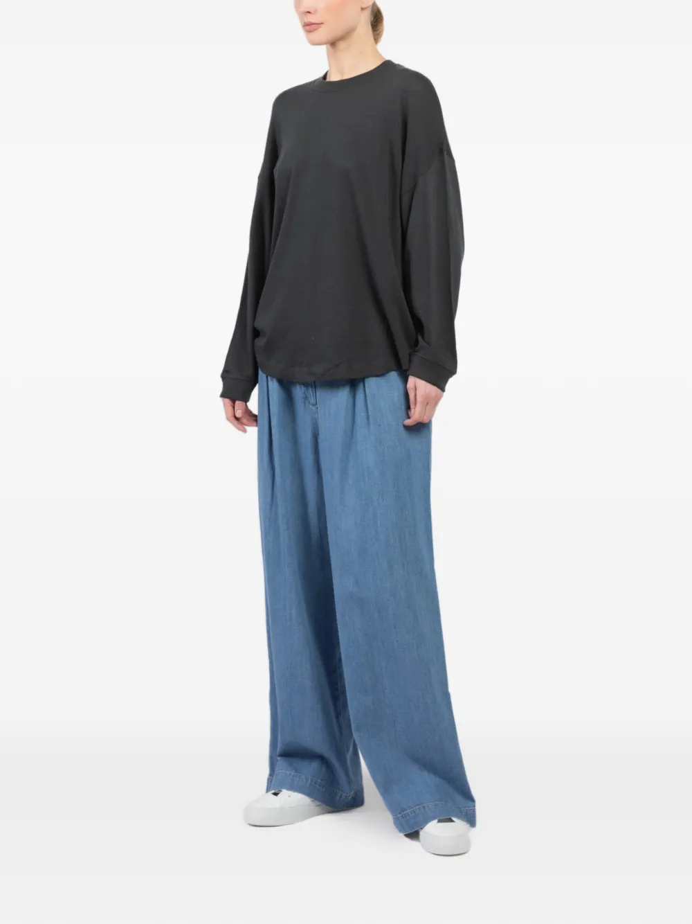  Jenni Kayne Long-sleeve Sweatshirt - Grey 
