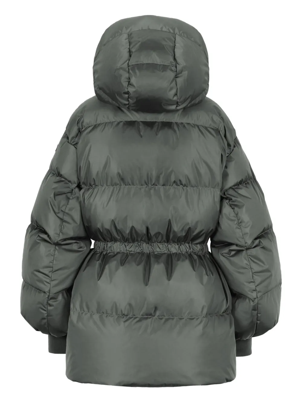 Lempelius Aza Hooded Down Jacket In Green