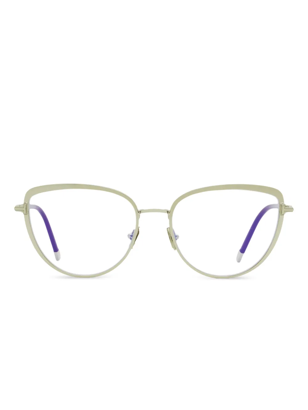 TOM FORD Eyewear Occhiali a farfalla - Argento