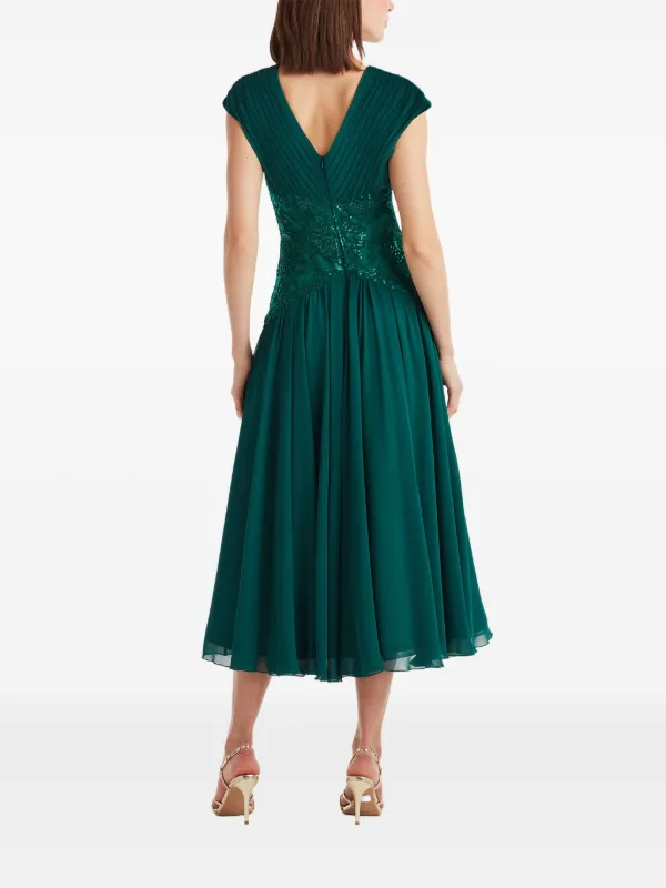 sequin pleated midi dress Silver Sequin Pleated Midi Dress