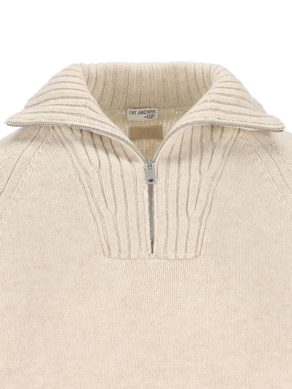 Fay Trui van scheerwol Beige