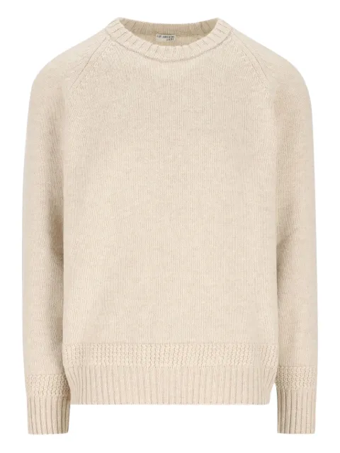 Fay elbow-patch jumper