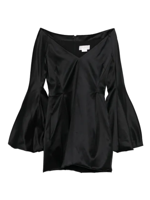 Genny V-neck mini dress