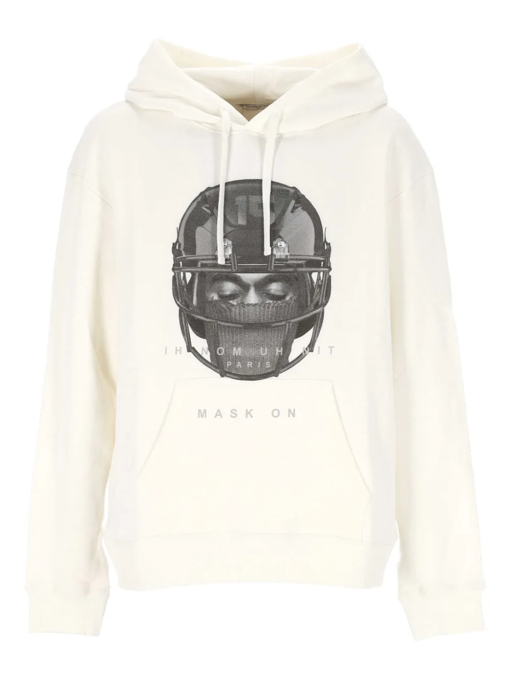 Ih Nom Uh Nit graphic-print hoodie | neutro | Image 1