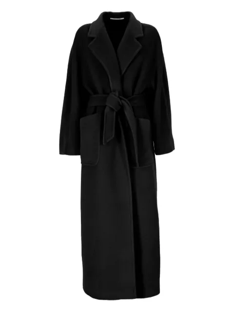 Tagliatore Charlizee tie-waist coat