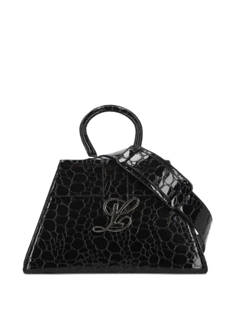 LUAR bolso shopper con logo en relieve