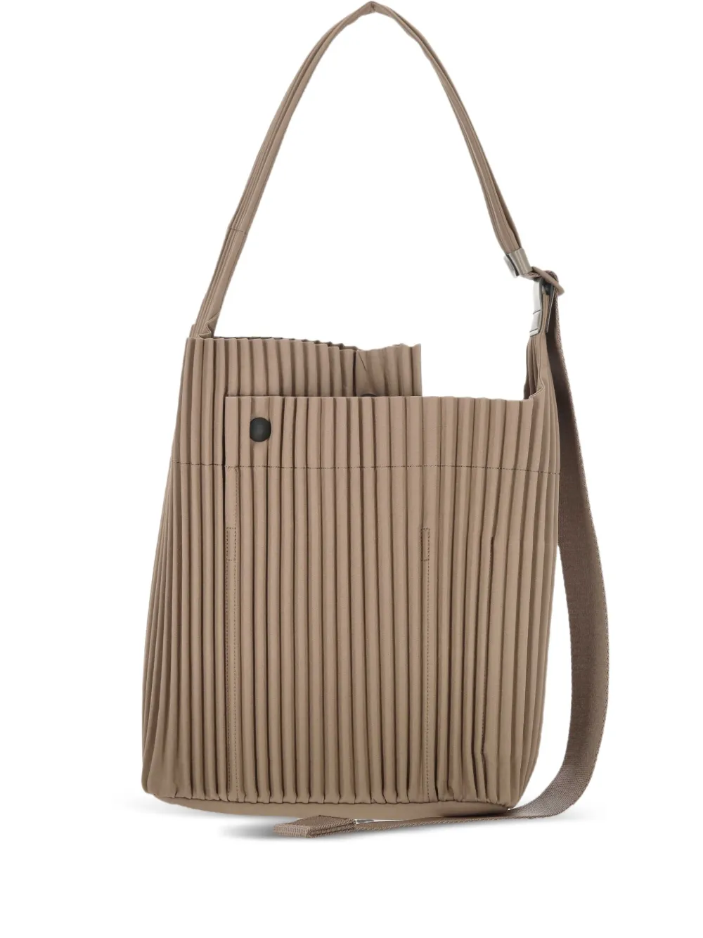 Issey Miyake pleated shoulder bag | Neutrals | Image 1