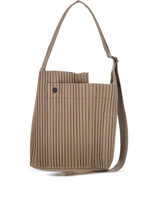 Issey Miyake sac porté épaule à design plissé