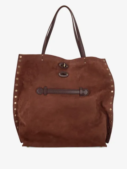 Zanellato medium A'spasso® studded leather tote bag