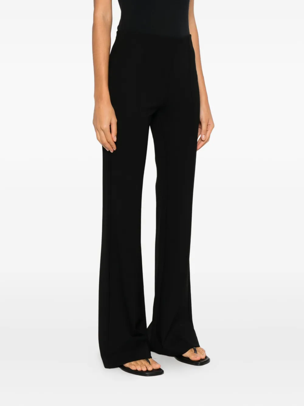 Filippa K Fiona flared broek Zwart