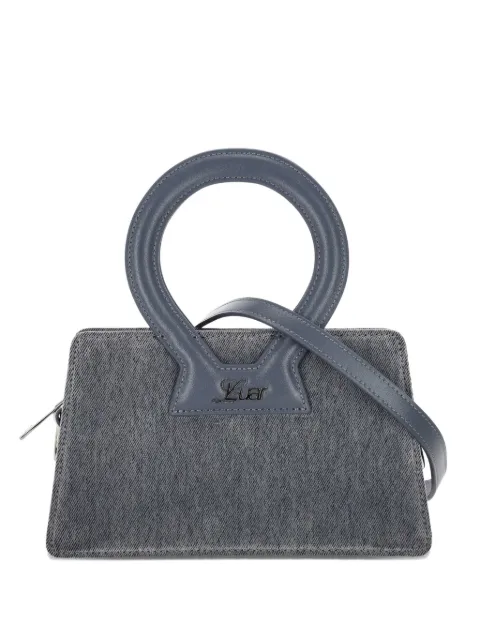 LUAR Enzyme round-handle logo tote bag