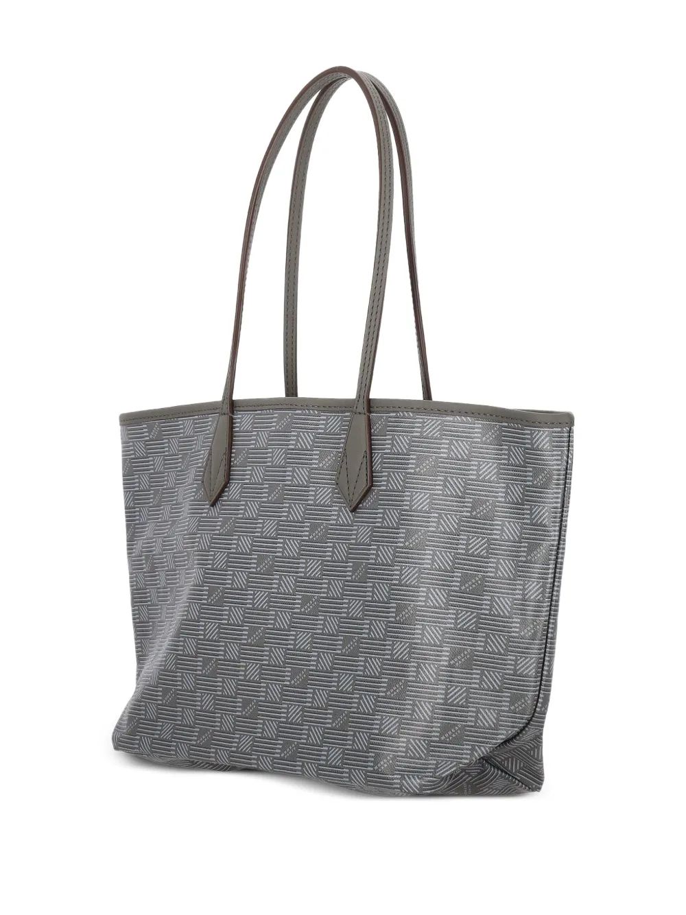 Moreau Saint Tropez schoudertas met geometrisch patroon Grijs