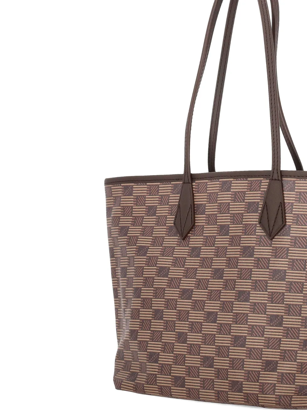 Moreau Small Saint Tropez Tote Bag In Brown