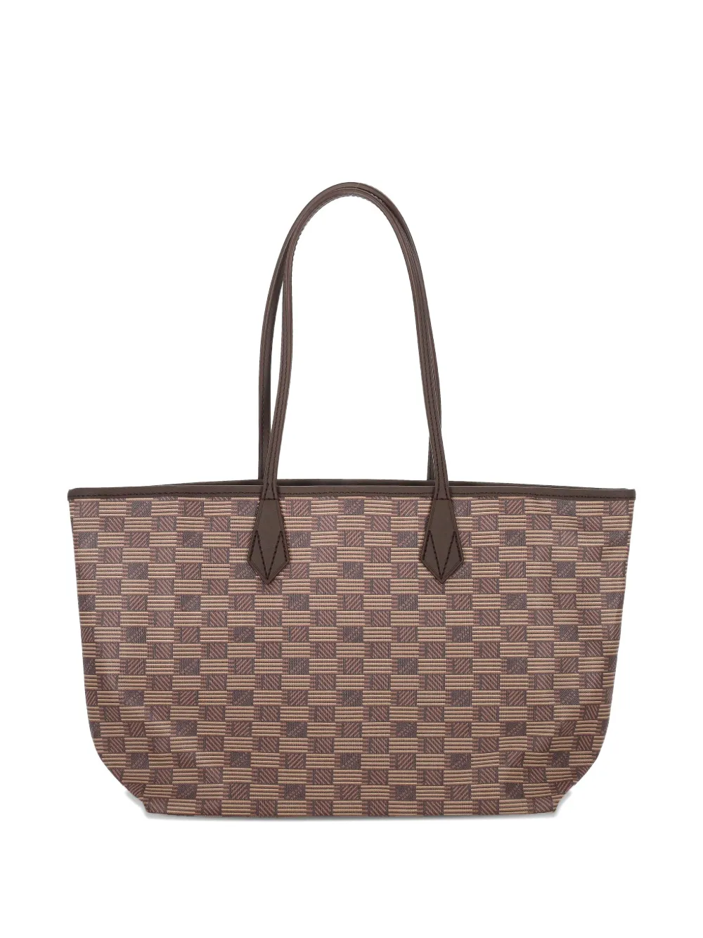 Moreau Small Saint Tropez Tote Bag In Brown