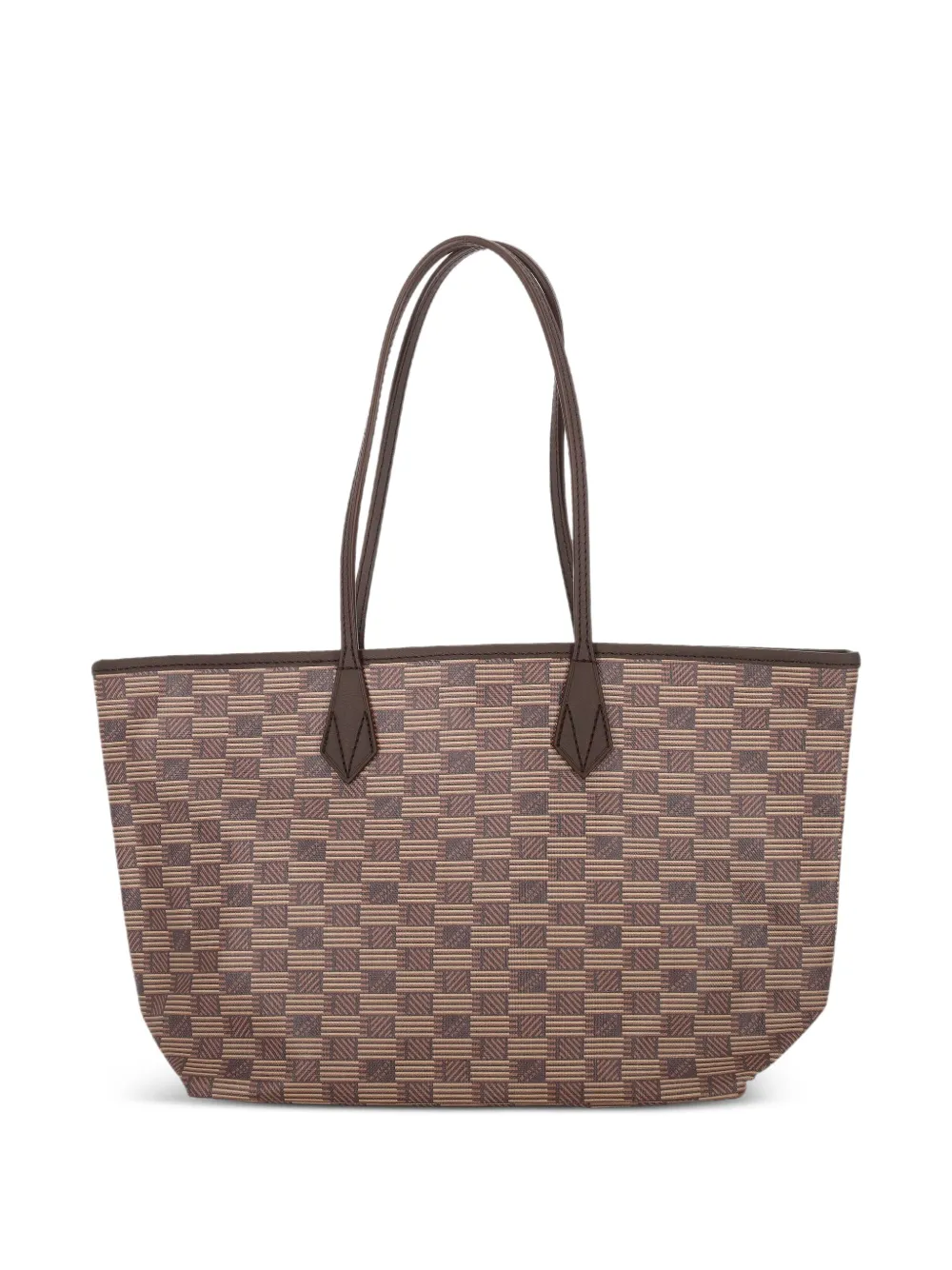 Moreau small Saint Tropez tote bag - Marrone