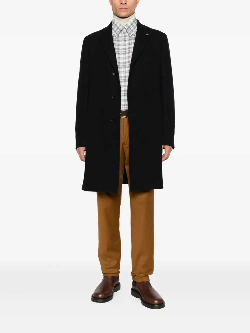 Tagliatore button-up coat | Single Breasted Coats | Image 2