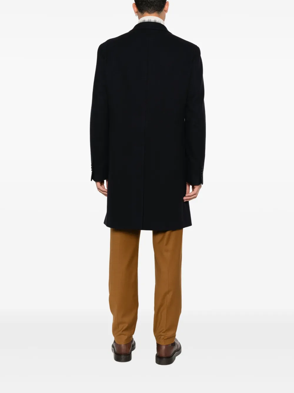 Tagliatore Button-up jas Zwart