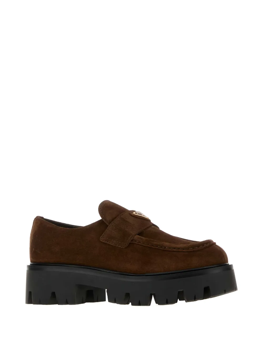 Prada Suède loafers - Bruin
