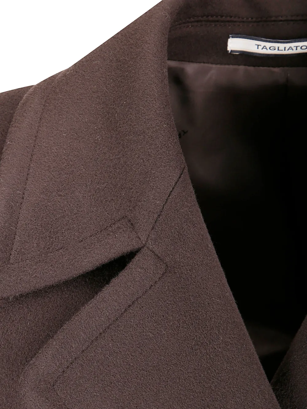 Tagliatore Jas met ceintuur Bruin