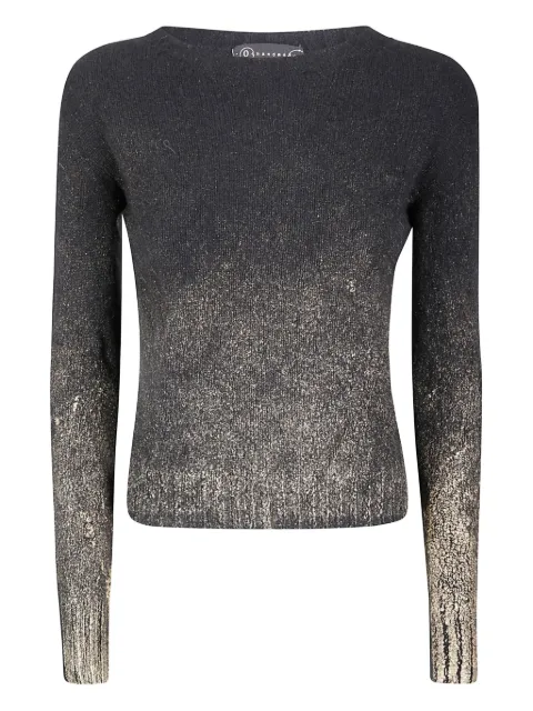 Handmade round-neck sweater