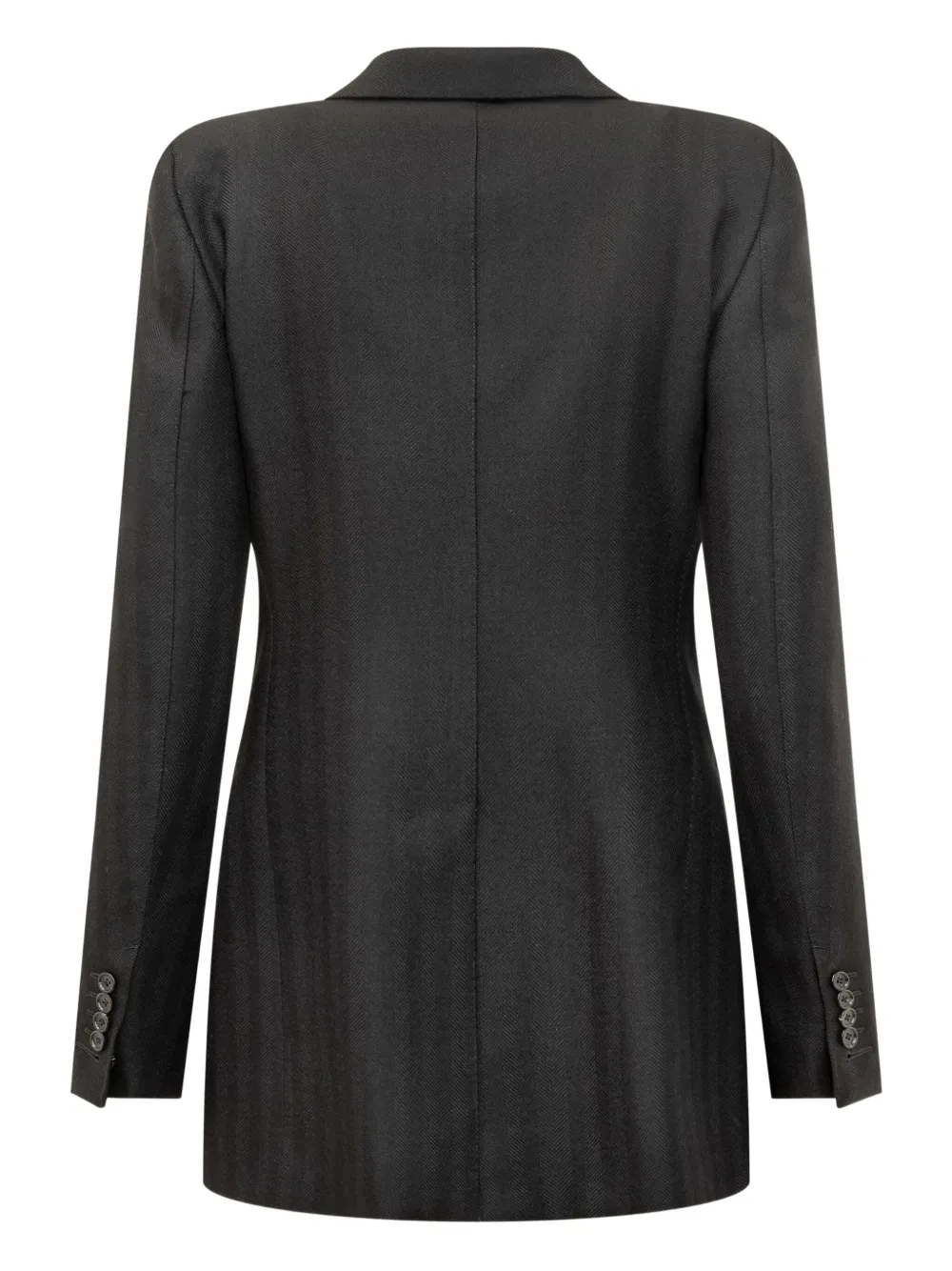 Tom Ford Notched-lapel Single-breasted Blazer In Gray