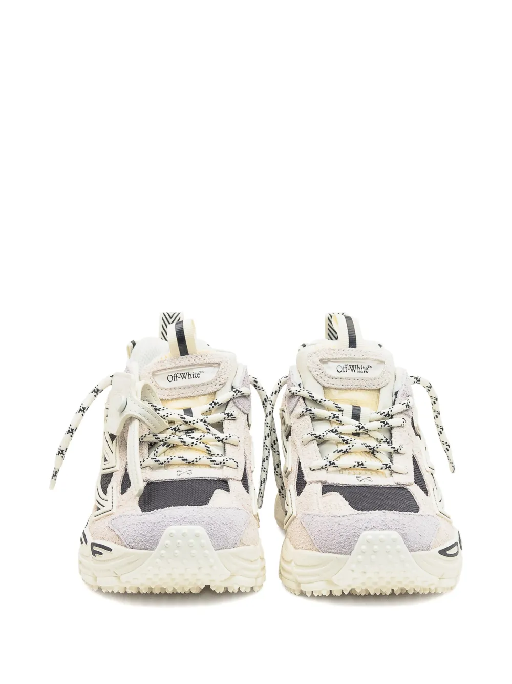 Off-White Be Right Back lace-up sneakers Beige