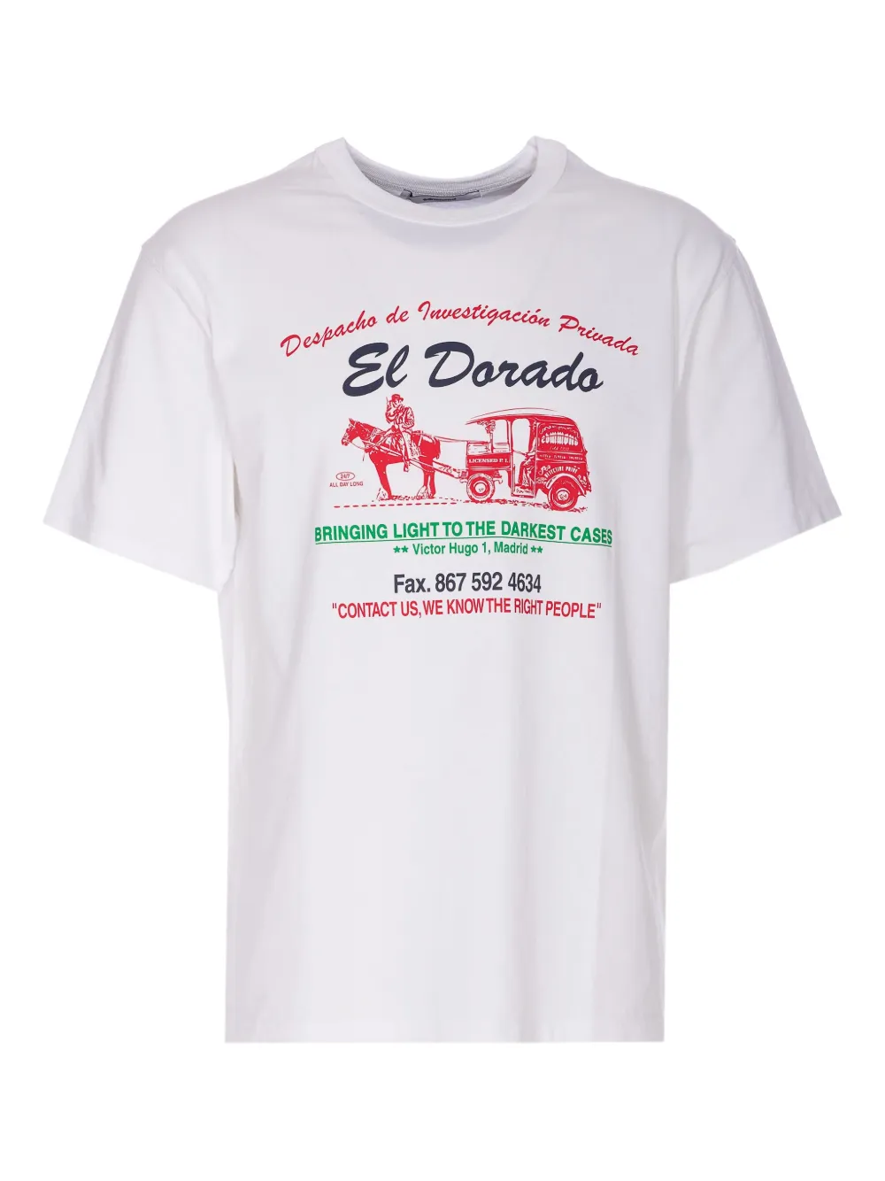 Edmmond Studios El Dorado T-shirt | White | Image 1