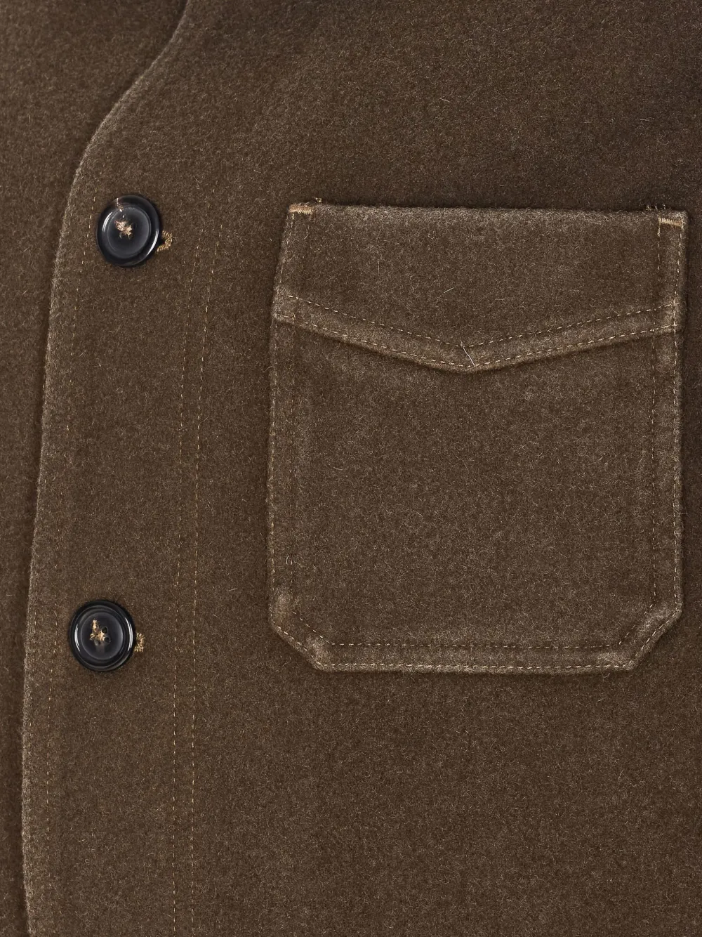 Circolo 1901 Shirtjack met zak met knopen Groen