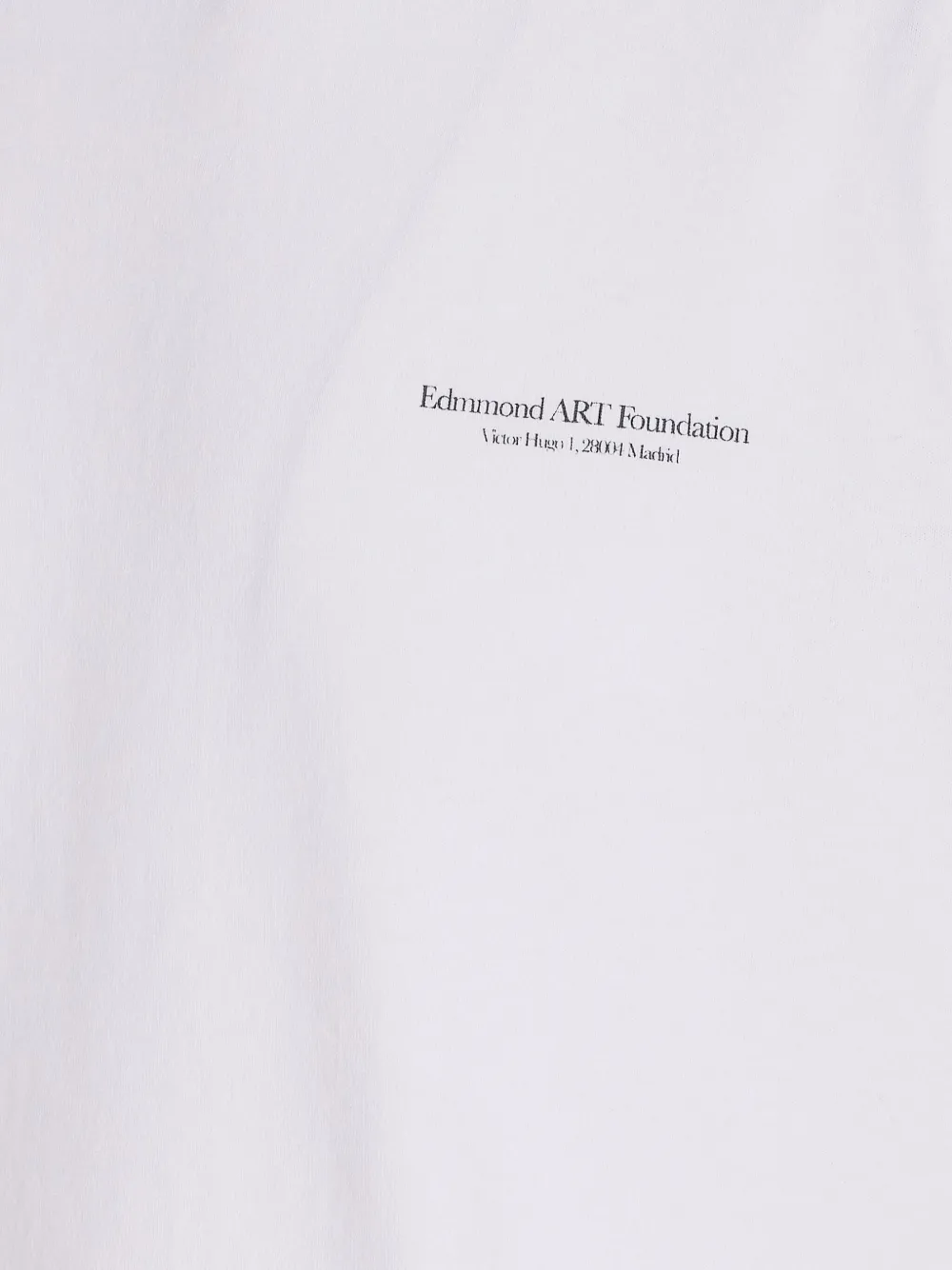  Edmmond Studios Savile Row Printed T-shirt - White 