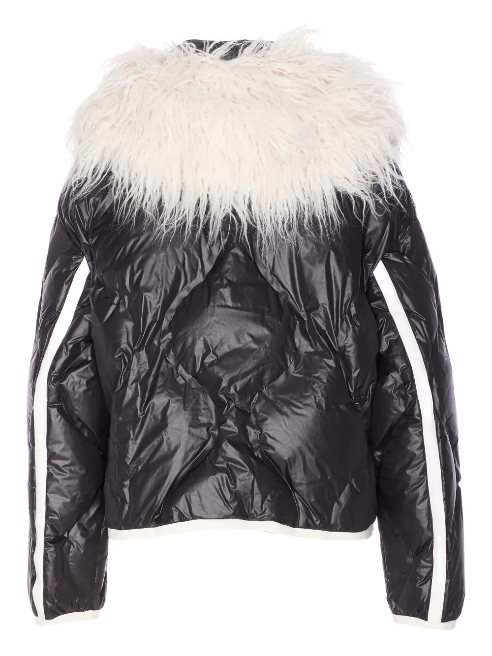 Jetset Annie Zip Padded Jacket In Black